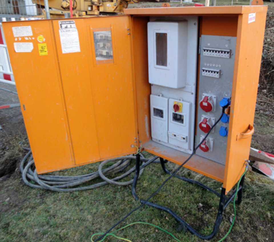 Baustromkasten bei Elektro Richard Koch in Mistelgau