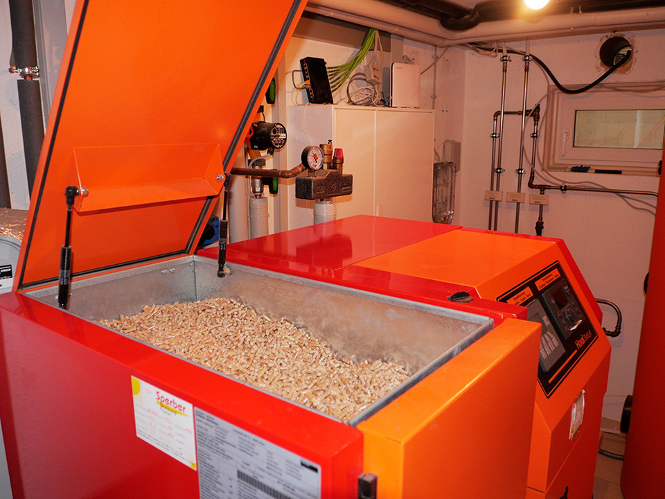 Palletheizung2 bei Elektro Richard Koch in Mistelgau